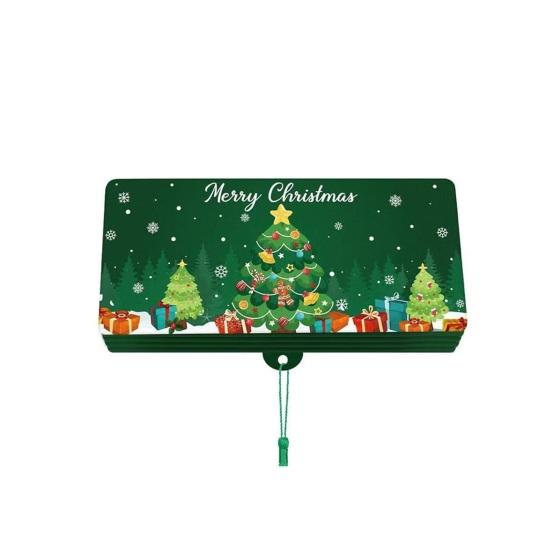 Christmas Cash Gift Envelope Money Gift Card Holder for Cash Surprise DIY Holiday Money Envelope with 10 Slots for Men Women