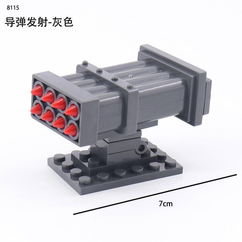 World War Ii Building Block Doll Military Toy Accessories Parachute Weapon Piece Equipment