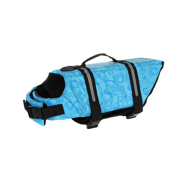 Reflective Dog Swimsuit Life Vest for All Sizes - Summer Outdoor Buoyancy Sportswear for Pet Water Play and Training