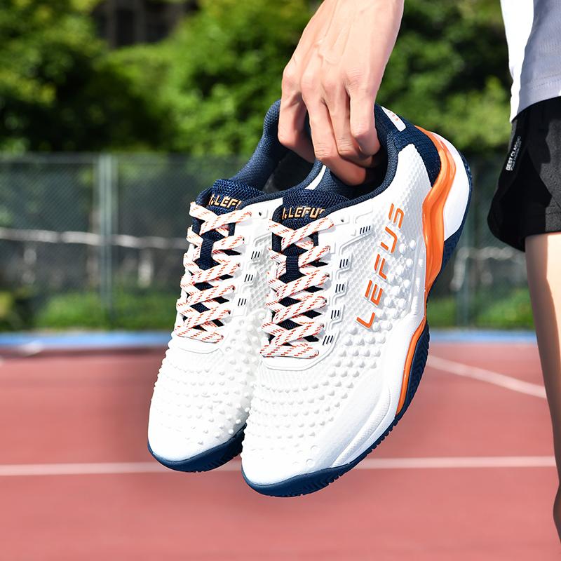 LEFUS Unisex Athletic Shoes Lightweight Badminton Shoes Table Tennis Shoes Golf and Tennis Shoes Women Shoes