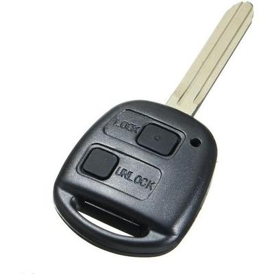 2-кнопочный корпус ключа-пульта для Toyota RAV4 Camry Corolla Prado Avalon