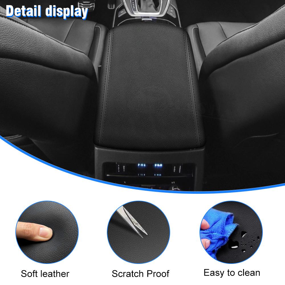 Car Armrest Box Protective Cover For Ford Edge 2015 2016 2017-2020 2021 2022 2023 Central Control Armrest Interior Accessories