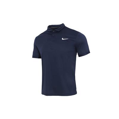 Теннисная рубашка-поло Court Dri-FIT Victory Мужские топы Темно-синие CW6851-451