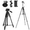 Glvaner Tripod Smartphone Smartphone Holder Head with Storage Bag Smartphone Tripod 152cm Photography Tripod Stand Aluminum Video Camera SLR Carrying