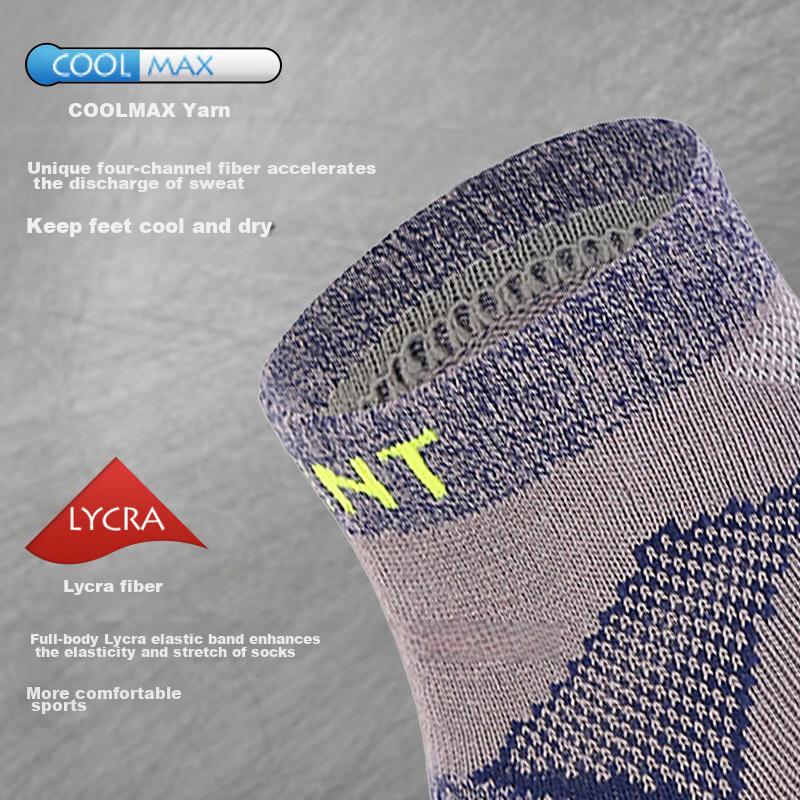 ALPINT MOUNTAIN Мужские носки Ermont CoolMax Professional для бега, носки для хайкинга, короткие спортивные носки