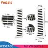 Чехол на педали автомобиля для VW Golft 5 6 Tiguan Touran для Skoda Octavia A5 LHD из нержавеющей стали, педаль акселератора, газовый тормоз, сцепление