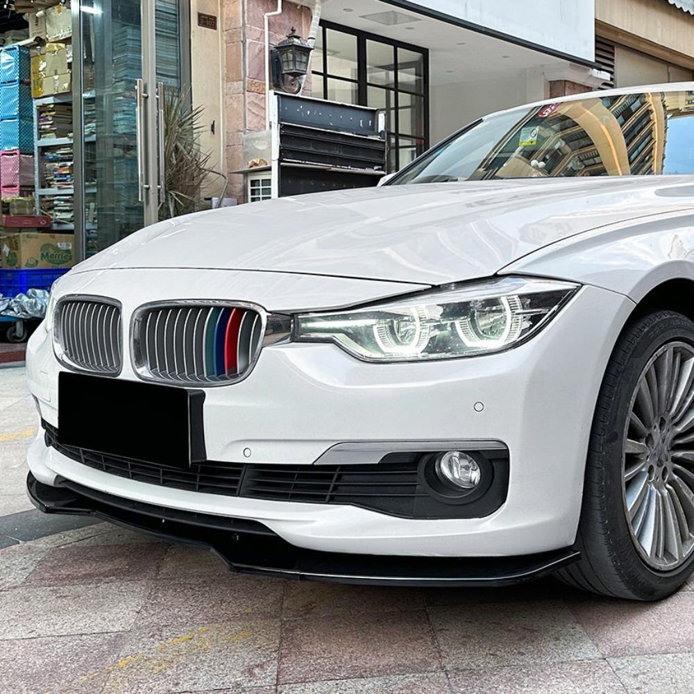 Front Bumper Lip Splitter Chin Spoiler For BMW 3 Series F30 F31 2013-2019 Standard Bumper Exterior Refit Body Kit Accessories