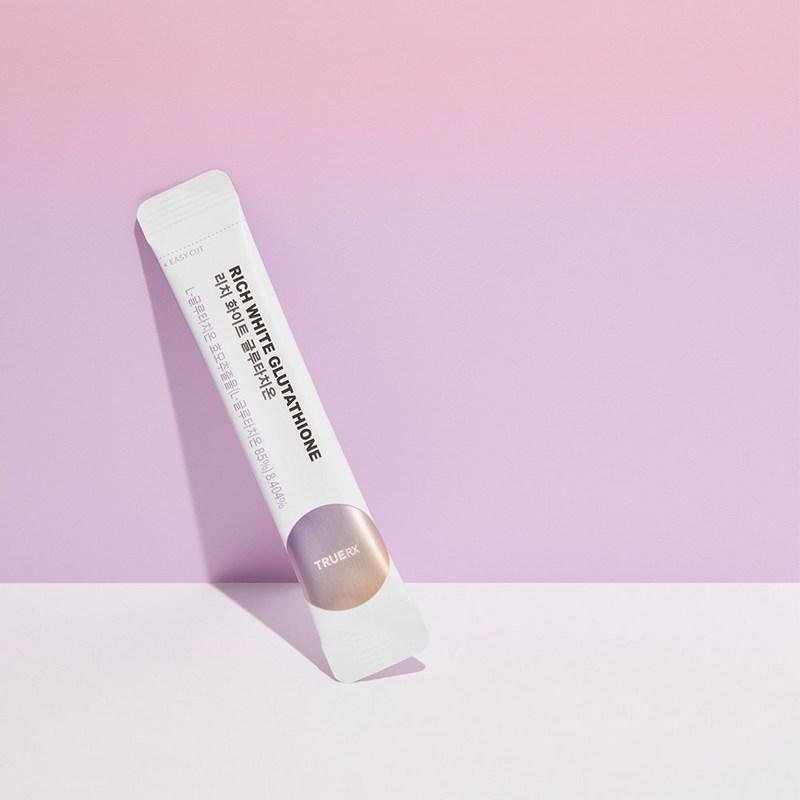 TrueX Rich White Glutathione 6 коробок Порошок глутатиона содержит высокое содержание 86% чистого витамина C, 49 г, 6 штук