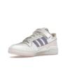 Adidas Forum Low White Почти розовые кроссовки унисекс Cloud-White Light-Purple GY5832