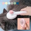 Convenient Pet Accessories Self Cleaning Grooming Massager Cat Brush Pet Comb Hair Remover Scraper