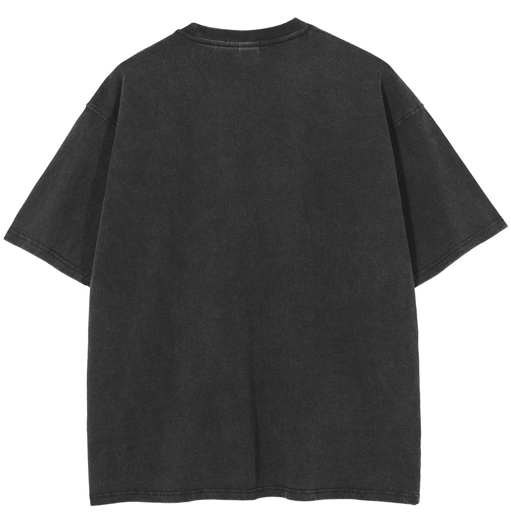 Streetwear Anime Graphic Unisex T-Shirt Cotton Tshirt Unisex Tops Tees Summer Short Sleeves T Shirt