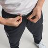 adidas Мужские вязаные спортивные штаны черные с умеренной манжетой