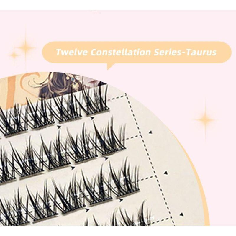 Gege Bear - Twelve Constellations Glue Free False Eyelashes - Taurus