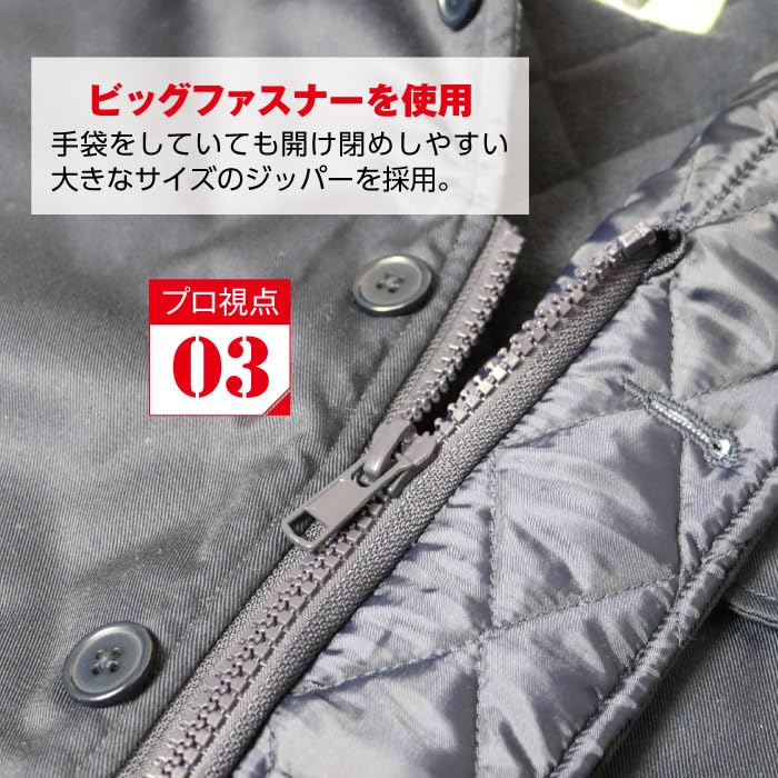 Cold Weather Work Jacket for Freezers and Refrigerators [Sea Version]