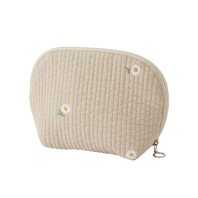 D by DADWAY Косметичка Nubi, Ромашка/Бежевый, BGDB022474300