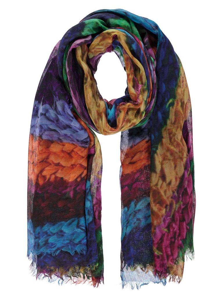Women' multicolor Passigatti scarf