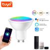 Умный WiFi GU10 Спот Graffiti, Управление голосом и сменой цвета, Совместим с Alexa и Google Assistant
