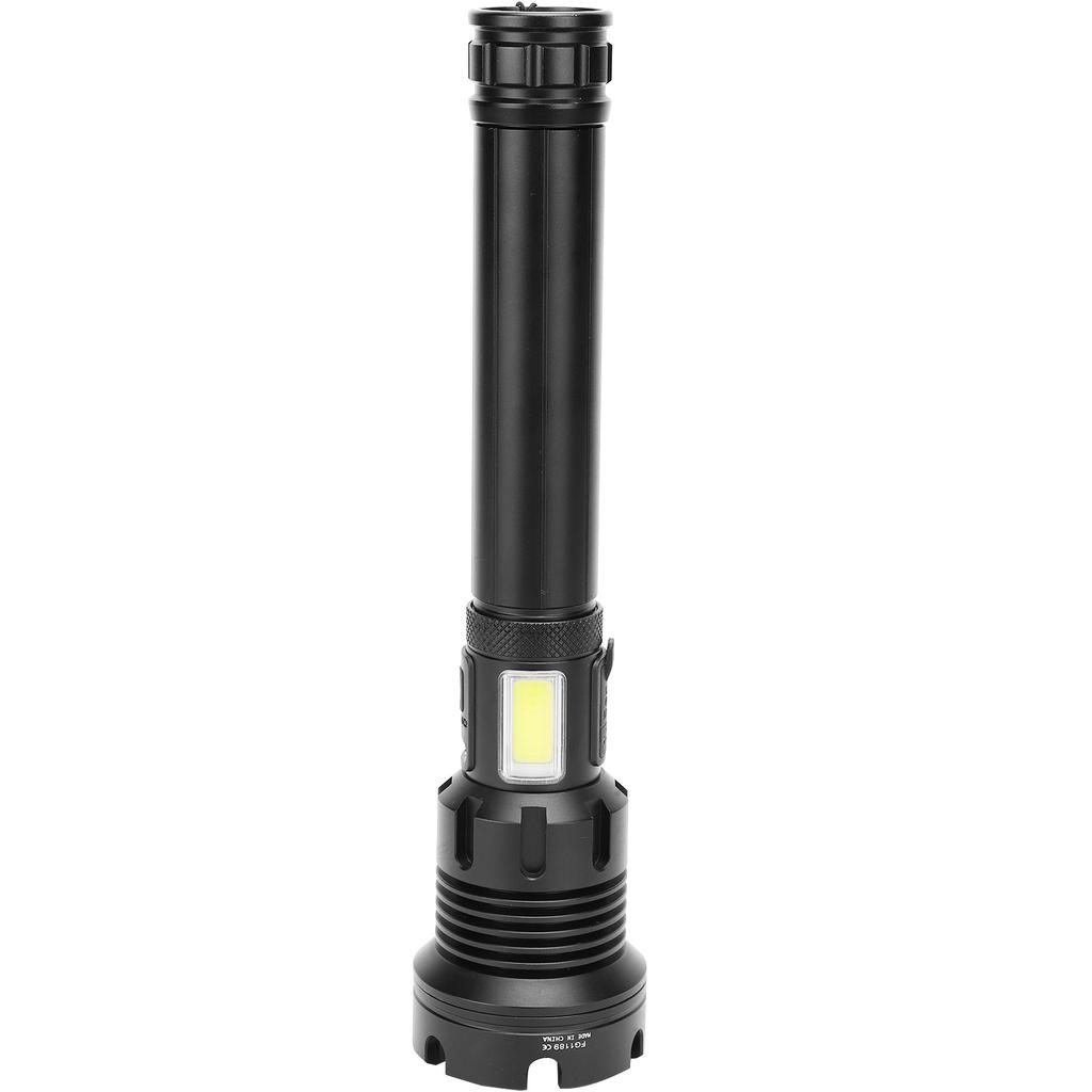 Мощный фонарик XHP90 COB из алюминиевого сплава с USB-зарядкой, электрический фонарь для кемпинга и туризма
