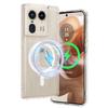 For Motorola Edge 50 Ultra 5G/Moto X50 Ultra 5G Phone Case TPU+Acrylic Magnetic Phone Cover Compatible with MagSafe