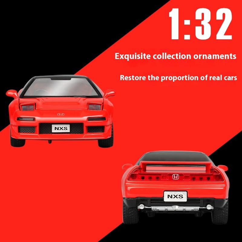 COT1 JDM 1:32 Honda Acura NSX NA1 Суперкар Пара Сплав Металл Литье под давлением Модель Автомобиля Звук и Свет Детская Игрушка Коллекционные Предметы День Рождения