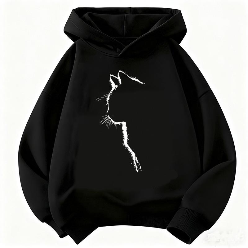 Cute Hoodie Manga Kids Cat Children's Sweatshirt Cute Harajuku Hoody for Boys Girls Autumn Winter Casual hoodies