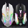 Проводная мышь с LED-подсветкой, офисная, компьютерная, игровая, для настольного компьютера, ноутбука