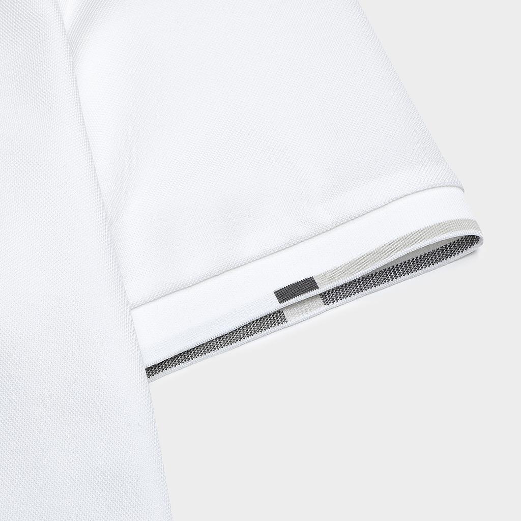 Fila Solid Color Pullover Polo Shirt Men Tops White F51M338117AWT