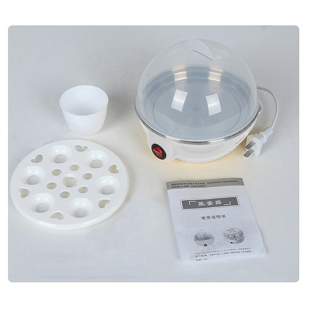 Многофункциональная мини-пароварка для яиц, электрическая пароварка с одним касанием для яиц/кукурузы/сладкого картофеля/молока, быстрая готовка завтрака, кухонная техника, удобная для детей