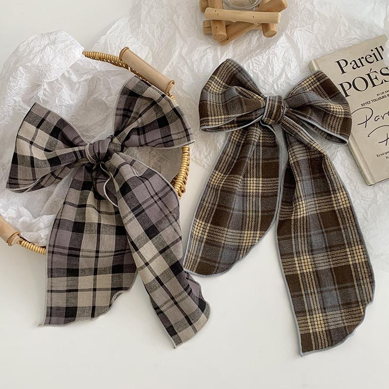 Long Silk Scarf, New with Shirt Neck Protector, Thin Scarf, Neck Circumference, Neck Scarf, Plaid Headscarf, Headband, Hair Tie.