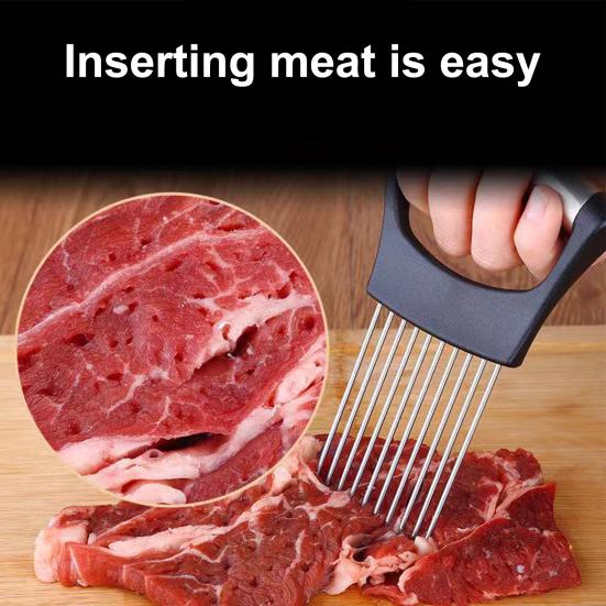 Полезный держатель для лука Хорошая прочность Удобная ручка Удобная прочная направляющая Нож для нарезки ломтиков Приготовление пищи