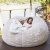 Lazy Sofa Bean Bag Faux Fur Bean Bag Bean Couch Bean Bag Chair Bean Bag Chair with Filling Giant Bean Bag Bean Bag Bean Bag
