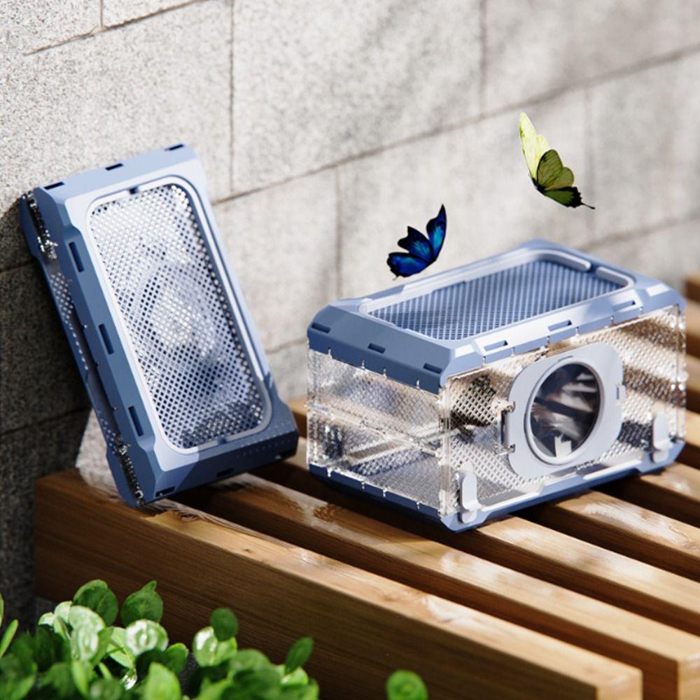 Folding Insect Observation Box Waterproof Critter Butterflies Cage Kindergarten Science Toy