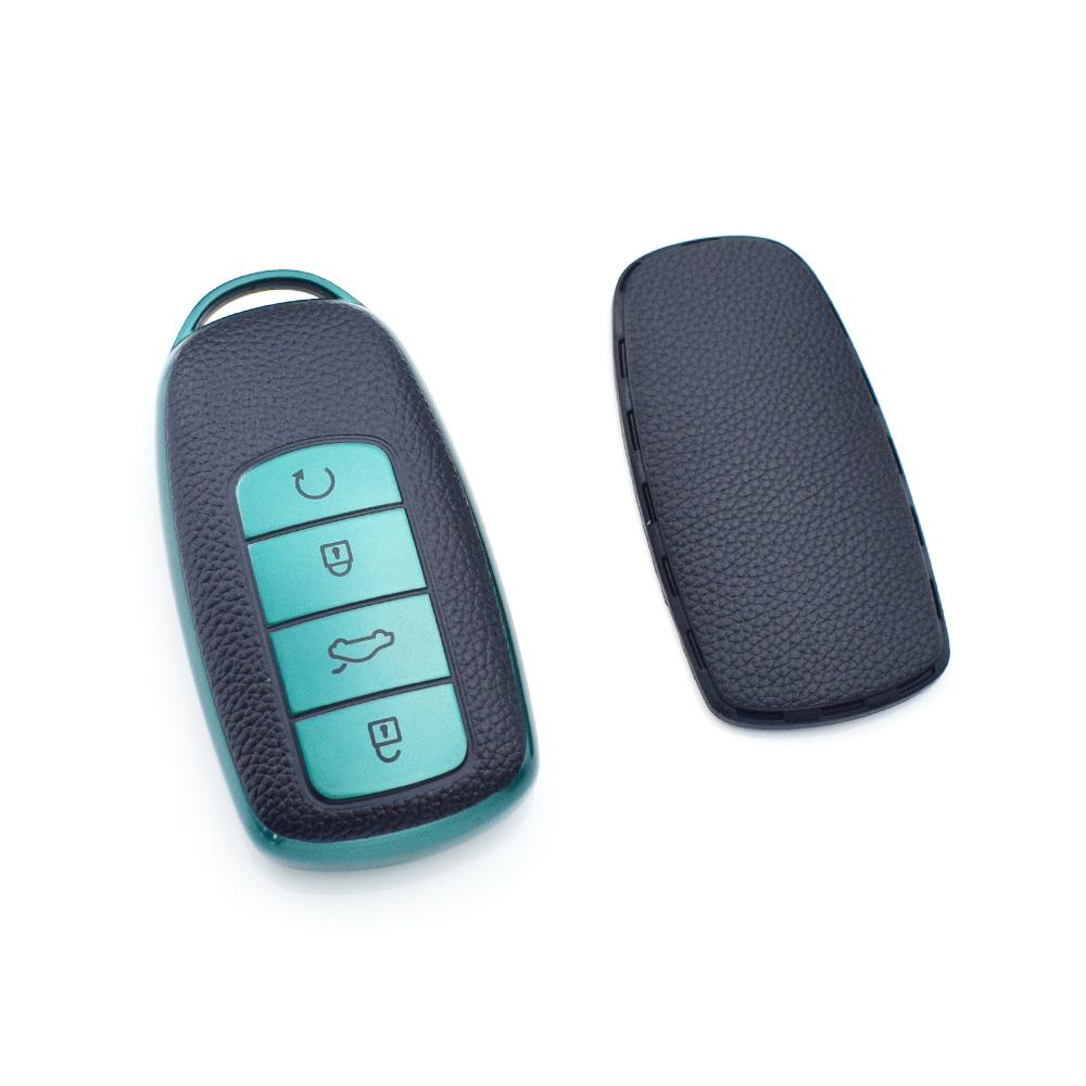 Кожаный ТПУ Автомобильный Чехол-Брелок Чехол для Пульта Ключа Автомобиля для Chery Tiggo 8plus Tiggo 8 New 5 Plus 7pro Max Omoda 5 C5 Аксессуары