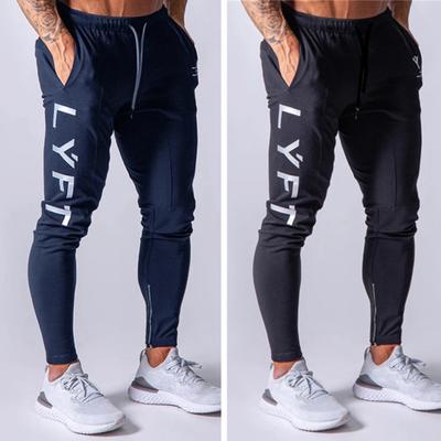 Спортивные брюки, модные тонкие мужские спортивные штаны со средней посадкой, летние облегающие спортивные штаны для фитнеса, брюки-карандаш, уличная одежда