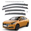 Дефлекторы окон Hyundai Verna/Accent 2017-2022: Дефлекторы окон
