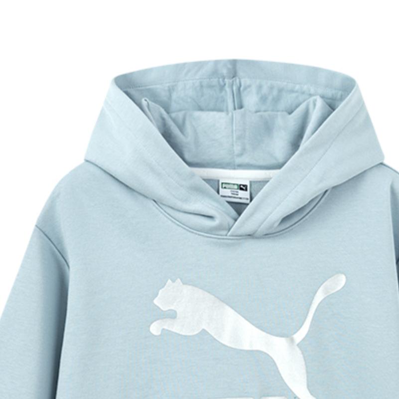 PUMA Sweatshirt SportstyleCLASSICS BIG LOGO HOODIE Denim Light Blue Kids' 353924121205-88101