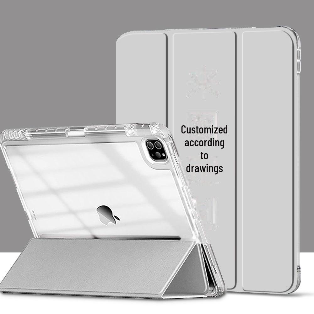 Защитный чехол, устойчивый к изгибу, для 11-дюймового Apple iPad Pro - 10.2 прозрачный акриловый чехол для планшета