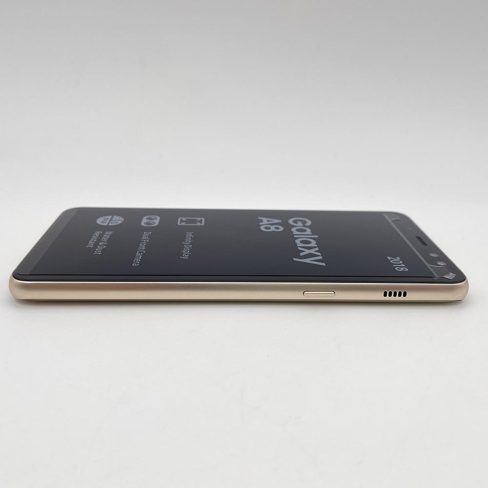 Восстановленный Samsung Galaxy A8 (2018) A530F Мобильный телефон 5,6" Восьмиядерный 16 МП 4 ГБ ОЗУ 32 ГБ ПЗУ С одной SIM/Двумя SIM