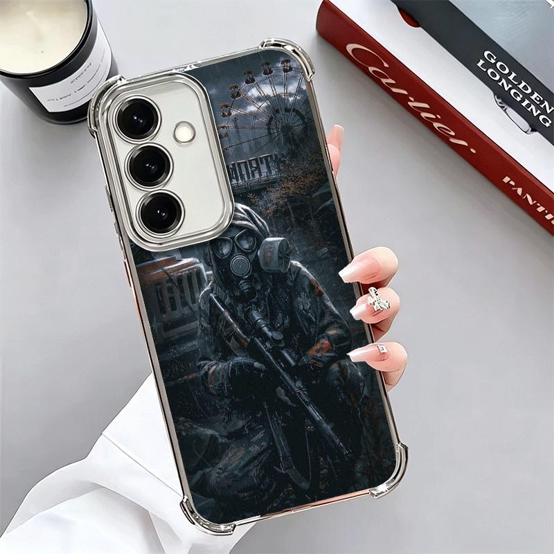 S-Stalker Game Крутой Мягкий Чехол Для Телефона Для Samsung A17 A27 A07 A37 A57 A16 A56 A15 A55 A14 A54 A13 A53 A26 A36 A25 A35 A24 A34 A23