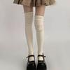 Slouch Thigh High Socks Women Stretchy Over-the-knee Scrunch Socks Long Over Knee Stockings for Boots Skirts Party Dating Street Wear