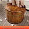 Изолированная кедровая ванночка для ног Changbaosen