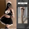 Sexy lingerie sexy lace maid outfit uniform seduction pure lust cute split maid free suit