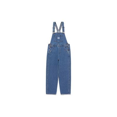 Levis Однотонный Комбинезон с Карманом на Пуговицах и Бретелях Женский Низ Индиго 85315-0022