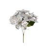Simulation flower Christmas flower cuttings Mesh flannel flower arrangement ornament flannel Christmas ornament