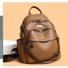 2024 Women's Fashion Large Capacity Leather Backpack & Shoulder Bag