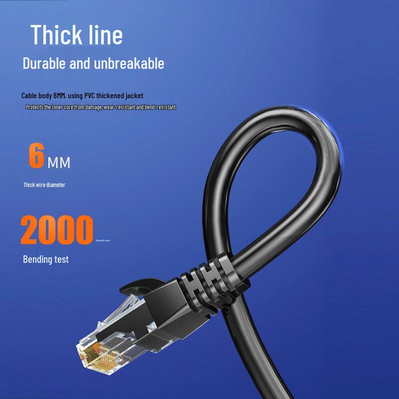 Высокоскоростной кабель Gigabit Ethernet категории 6 длиной 20 м для дома и роутера