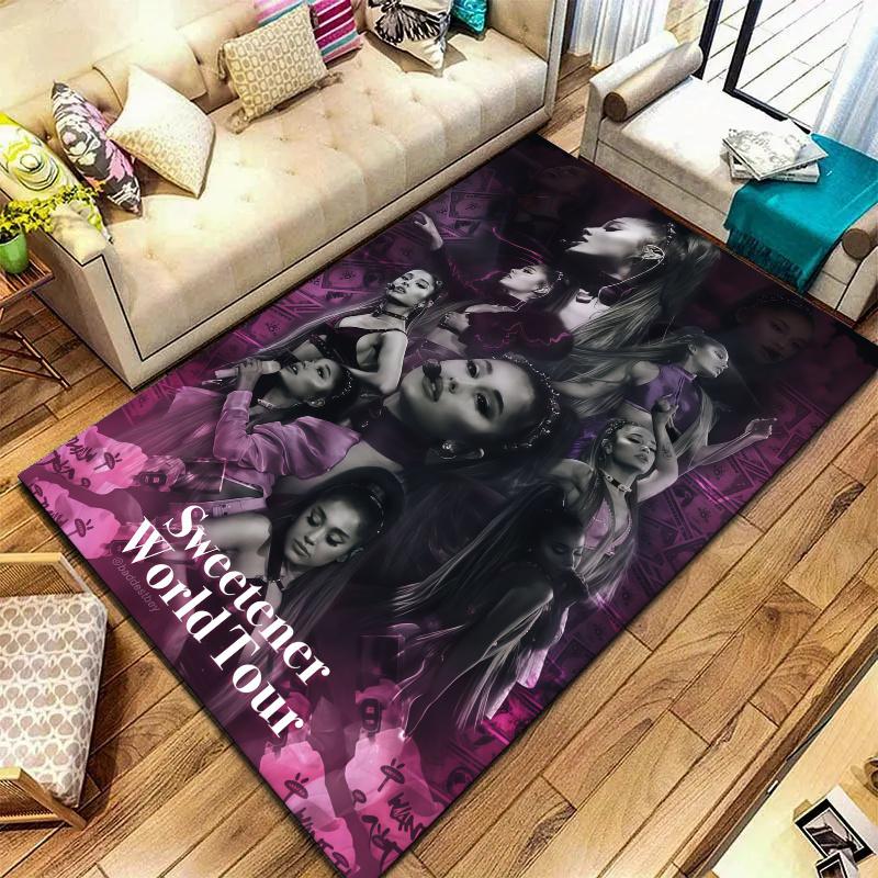 Ariana Grande Carpet Rug for Living Room Bedroom Home Sofa Decoration,Kids play Nonslip Floor Mat
