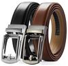 CHAOREN Набор деловых ремней 3 см узкий без комфорта подарочная коробка в комплекте мужской (Набор из 2 предметов), Ширина, Автоблокировка, Отверстия, Щелчок, Ремень,