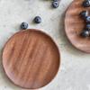 Bread Dessert Wooden Tray Household Dried Fruit Wooden Plate Snack Plate Food Dish Serving Tray