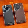 Чехол Pura70 Pro Кожаная Обложка Магнитная Ударопрочная Гальванизированный Бизнес Стиль Мужской